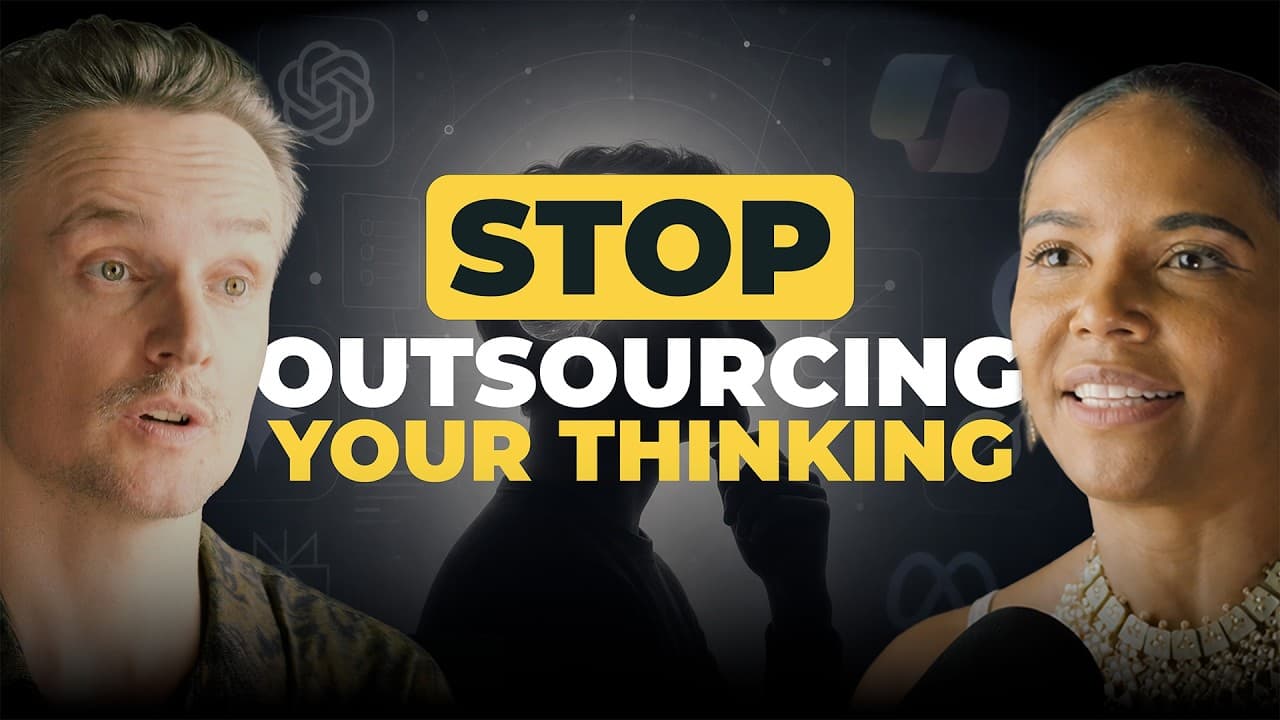 Human Future Podcast episode artwork: Stop Outsourcing Your Thinking, with Lisa Francoeur